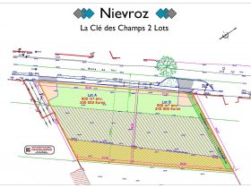 Plan de Vente NIEVROZ DP lots avec prix page